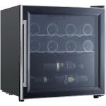 Schwarze Respekta Weinkühlschränke aus Metall Breite 0-50cm, Höhe 0-50cm, Tiefe 0-50cm 