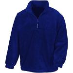 Royalblaue RESULT Herrenfleecepullover & Herrenfleeceshirts aus Fleece Größe XXL 