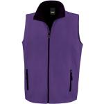 Result Herren Softshell Bodywarmer Weste, Größe:4XL, Farbe:Purple/Black