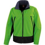 Result Softshell Activity Jacket-Green / Black-S