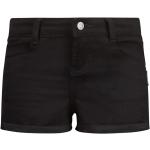 Reduzierte Schwarze Retour Jeans Shorts für Kinder mit Reißverschluss aus Baumwolle für Mädchen Größe 128 