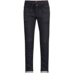 Reduzierte Schwarze Retour Skinny Jeans für Kinder mit Reißverschluss aus Baumwolle für Jungen Größe 152 