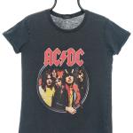 Graue AC/DC Damenbandshirts 