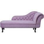 Reduzierte Violette Moderne Beliani Chaiselongues & Longchairs 