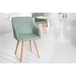 Grüne Retro Riess Ambiente Designer Stühle aus Stoff mit Armlehne Breite 50-100cm, Höhe 50-100cm, Tiefe 50-100cm 