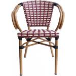 Beige Retro Möbel Exclusive Gartenstühle Metall stapelbar Breite 50-100cm, Höhe 50-100cm, Tiefe 50-100cm 2-teilig 