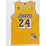 Retro Kobe Bryant #24 Los Angeles Lakers Basketball Trikot Genäht Gelb