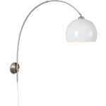 Reduzierte Silberne Art Deco Qazqa Dimmbare Bogenlampen aus Stahl E27 
