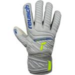 Reusch Attrakt Grip Finger Support TW-Handschuh Junior Grau Gelb F6016
