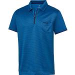 Reduzierte Blaue Reusch Shirts mit Tasche mit Reißverschluss für Herren Größe L 