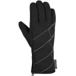 Reduzierte Schwarze Reusch Stormbloxx Fingerhandschuhe aus Polyamid für Damen Größe S für den für den Winter 