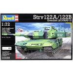 Revell 03199 - Modellbausatz - Strv 122A/122B Swedish Leopard 2, Maßstab 1:72