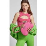 Review Powerpuff Girls x REVIEW Female - Handtasche mit Badge (One Size Neon Pink)