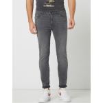 Graue Review Skinny Jeans aus Baumwollmischung für Herren Weite 33, Länge 32 
