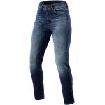Blaue Skinny Jeans aus Denim für Damen Größe XS Weite 24, Länge 32 