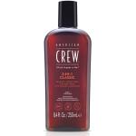 Revlon American Crew 3 in 1 Shampoo 250 ml für  alle Haartypen für Herren 