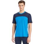 Blaue Reda Rewoolution Nachhaltige T-Shirts aus Jersey für Herren Größe S 