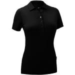 Rewoolution - Women's Mirth - Polo-Shirt Gr S schwarz