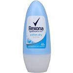Rexona Cotton Dry Roll-On Roll Ons 50 ml für Damen 3-teilig 
