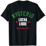 Schwarze Vintage Rey Mysterio T-Shirts für Herren Größe S 