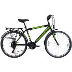 Rezzak 24 Zoll Jungenfahrrad Kinderfahrrad Herrenfahrrad City Bike 21 Gang schwarz grün NEU-047