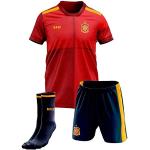 Reduzierte Rote Bestickte RFEF - Spanischer Fußballverband Kinder T-Shirts für Babys 