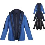 Schwarze Wasserdichte Winddichte Regatta 3-in-1 Jacken aus Polyester für Herren Größe 3 XL für den für den Winter 