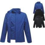 Marineblaue Wasserdichte Atmungsaktive Regatta Winterjacken aus Polyester für Herren Größe XL für den für den Winter 
