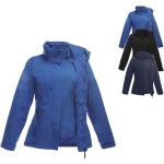 Marineblaue Wasserdichte Atmungsaktive Regatta Winterjacken aus Polyester für Damen Größe XS für den für den Winter 