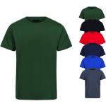 Dunkelgrüne Kurzärmelige Regatta Professional Bio T-Shirts aus Baumwolle für Herren Größe S 