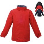 Rote Wasserdichte Winddichte Regatta Winterjacken aus Polyester mit Kapuze für Herren Größe 3 XL für den für den Winter 