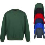Dunkelgrüne Regatta Professional Bio Rundhals-Ausschnitt Herrensweatshirts Größe 4 XL 
