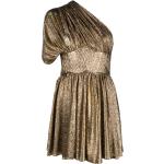 Black Friday Angebote - Goldene Rhea Costa Mini Minikleider & kurze Kleider mit Pailletten mit Reißverschluss für Damen Größe L für Partys 