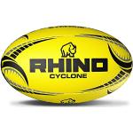Rhino Cyclone Rugbyball, Fluo Yellow, Größe 3
