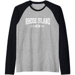 Schwarze Rhode Island T-Shirts für Herren Größe S 