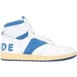 Reduzierte Blaue Rhude High Top Sneaker & Sneaker Boots mit Schnürsenkel aus Leder für Herren Größe 45 
