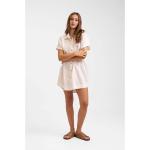 Rhythm Classic Linen Shirt Dress White Women SU21 Größe 12/ L