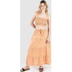 Orange Streetwear Rhythm Tank-Tops Gesmokte für Damen Größe XS für den für den Sommer 
