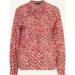 Reduzierte Cremefarbene Blumenmuster Riani Stehkragen Blusenshirts & Schlusen mit Knopf aus Viskose für Damen Größe S 