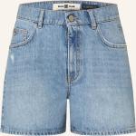 Blaue Riani Jeans-Shorts aus Baumwolle für Damen Größe M für den für den Sommer 