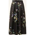 Hellgrüne Blumenmuster Riani Slip Skirts & Satinröcke mit Reißverschluss aus Satin für Damen Größe M für den für den Winter 