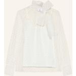 Weiße Riani Festliche Blusen aus Viskose für Damen Größe M 