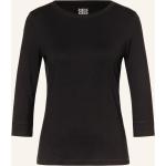 Schwarze 3/4-ärmelige Riani T-Shirts aus Viskose für Damen Größe S 