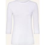 Weiße 3/4-ärmelige Riani T-Shirts aus Viskose für Damen Größe M 