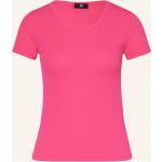Reduzierte Pinke Riani T-Shirts aus Baumwolle für Damen Größe L 