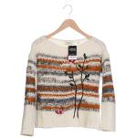 Reduzierte Cremefarbene Rich&Royal Wollpullover aus Wolle für Damen Größe S 