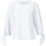 Weiße 3/4-ärmelige Rich&Royal Blusenshirts & Schlusen für Damen Größe S 