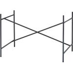 Schwarze Minimalistische Richard Lampert Tischgestelle & Tischkufen aus Metall Breite 100-150cm, Höhe über 500cm, Tiefe über 500cm 