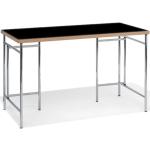 Schwarze Moderne Richard Lampert Rechteckige Design Tische aus Metall klappbar Breite 100-150cm, Höhe 100-150cm, Tiefe 50-100cm 