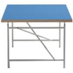 richard lampert Kindertisch Eiermann Junior | 150x75, blau / weiß 1204w
